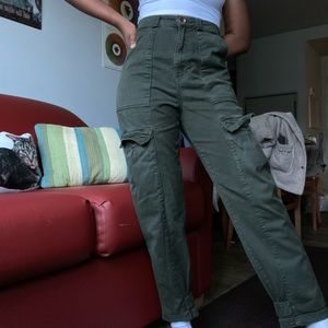 Green Cargo Pants